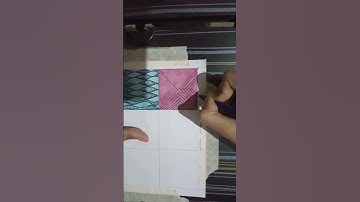 Easy #zentangle on a Coloured Background Part - 3