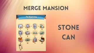 How to make the Stone Can in Merge Mansion (Old Version) read description for new stone can location