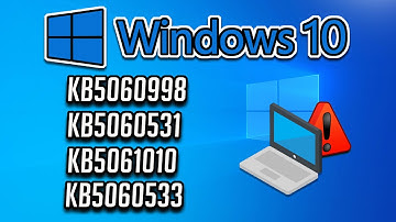 KB5060533/KB5060531/KB5061010/KB5060998 Update Not Installing In Windows 10 PC FIX