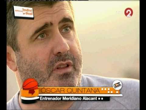 RTVV Crono Bsquet entrevista a scar Quintana, entrenador del Meridiano Alicante