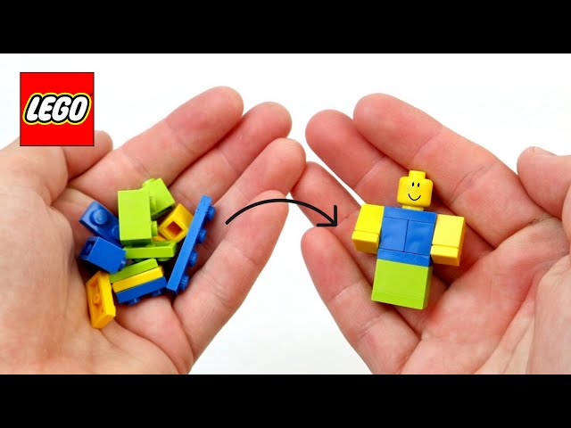 LEGO Roblox Avatar How To Build Tutorial *VERY EASY 