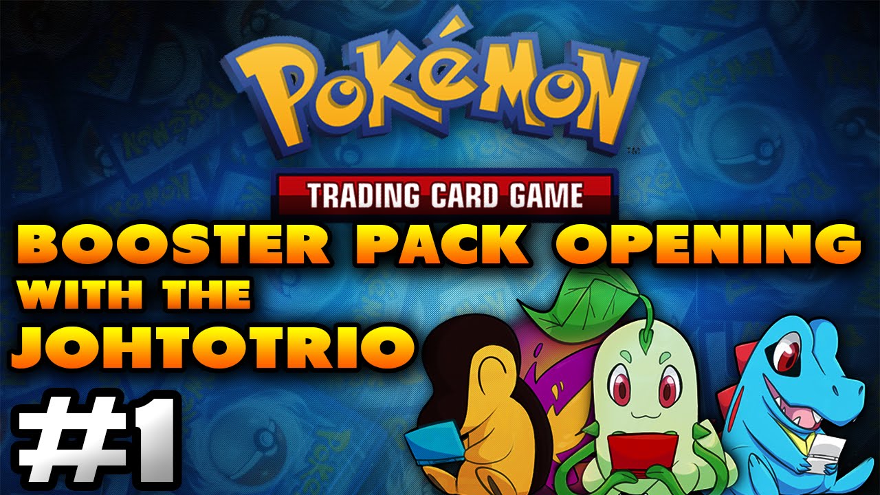 Old School Returns! - Pokemon TCG Booster Pack Opening #1- w/@TiamatRuler & the JohtoTrio