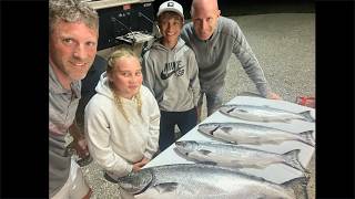 Lake Michigan Salmon Fishing at Sunset | + ANOTHER PB out of Port Sheldon!