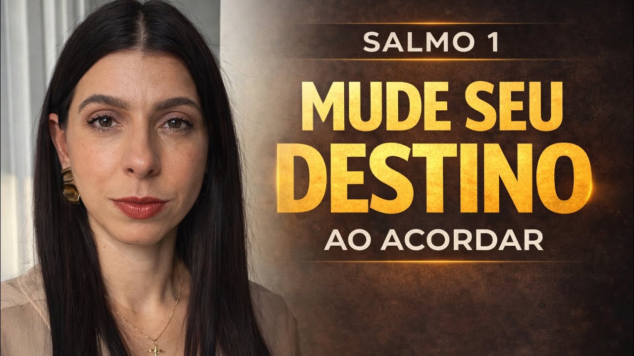 Mude o seu destino ao acordar com o Salmo 1.