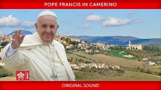 Pope Francis in  Camerino 20190616