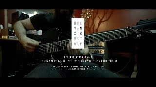 Video thumbnail of "Uneven Structure - Funambule - Guitar Playthrough on Line6 Helix"