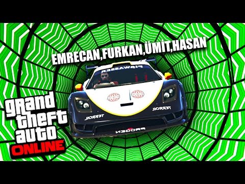 EĞLENCELİ BOOSTLU YARIŞ ! - GTA 5 Online (FurkanYamanHD,Sesegel,Umidi)