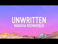 Capture de la vidéo Natasha Bedingfield - Unwritten (Lyrics)