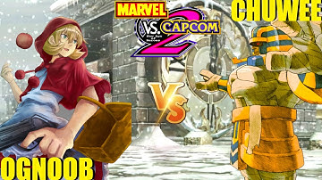 MvC2 Mvci Umvc3 OGNOOB vs CHUWEE (Fightcade) pt 2