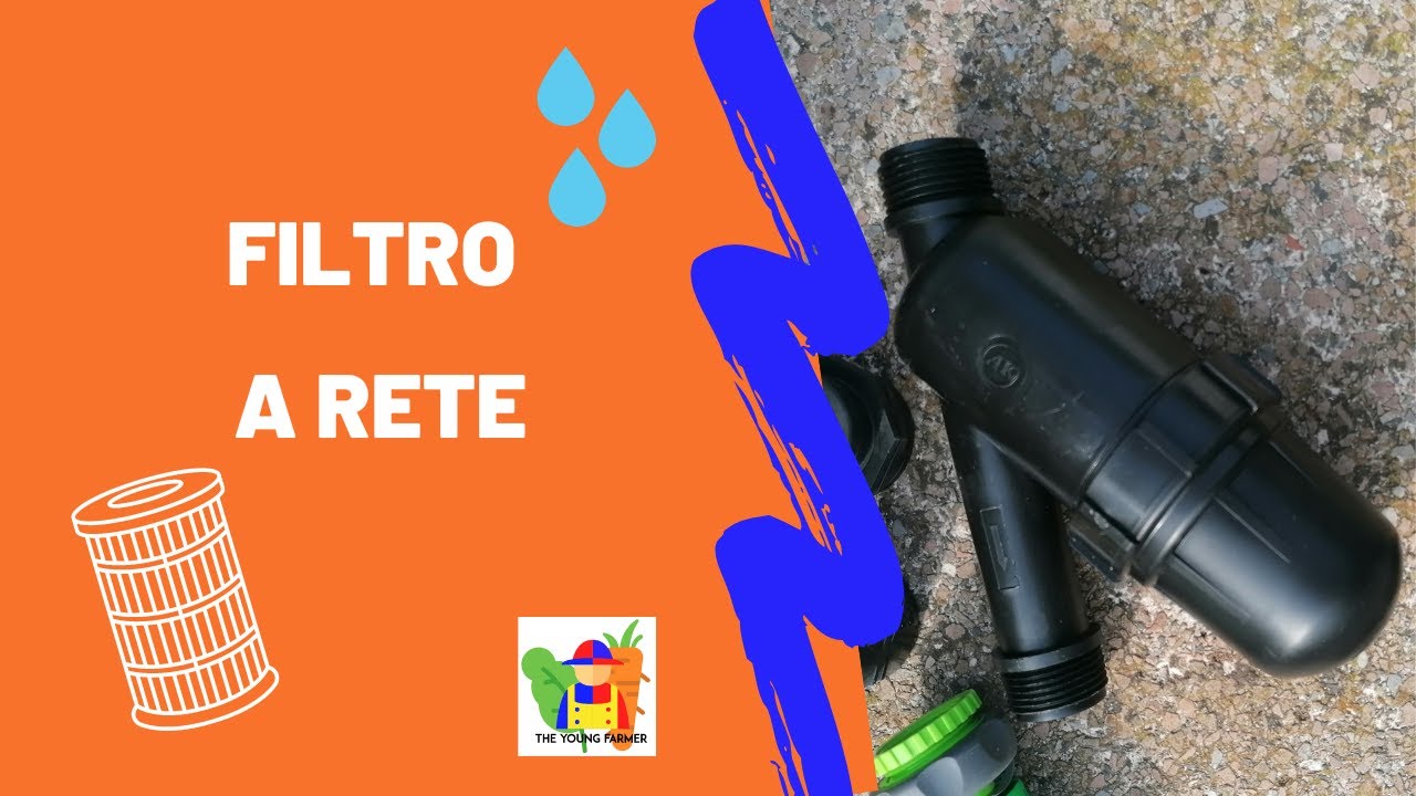 Filtro In Linea 3/4” M – 50 Mesh In Acciaio Inox, Per Irrigazione Giardino E Orto, Lunghezza 8.8 Cm, Adatto Per Tubi Da 50 M
