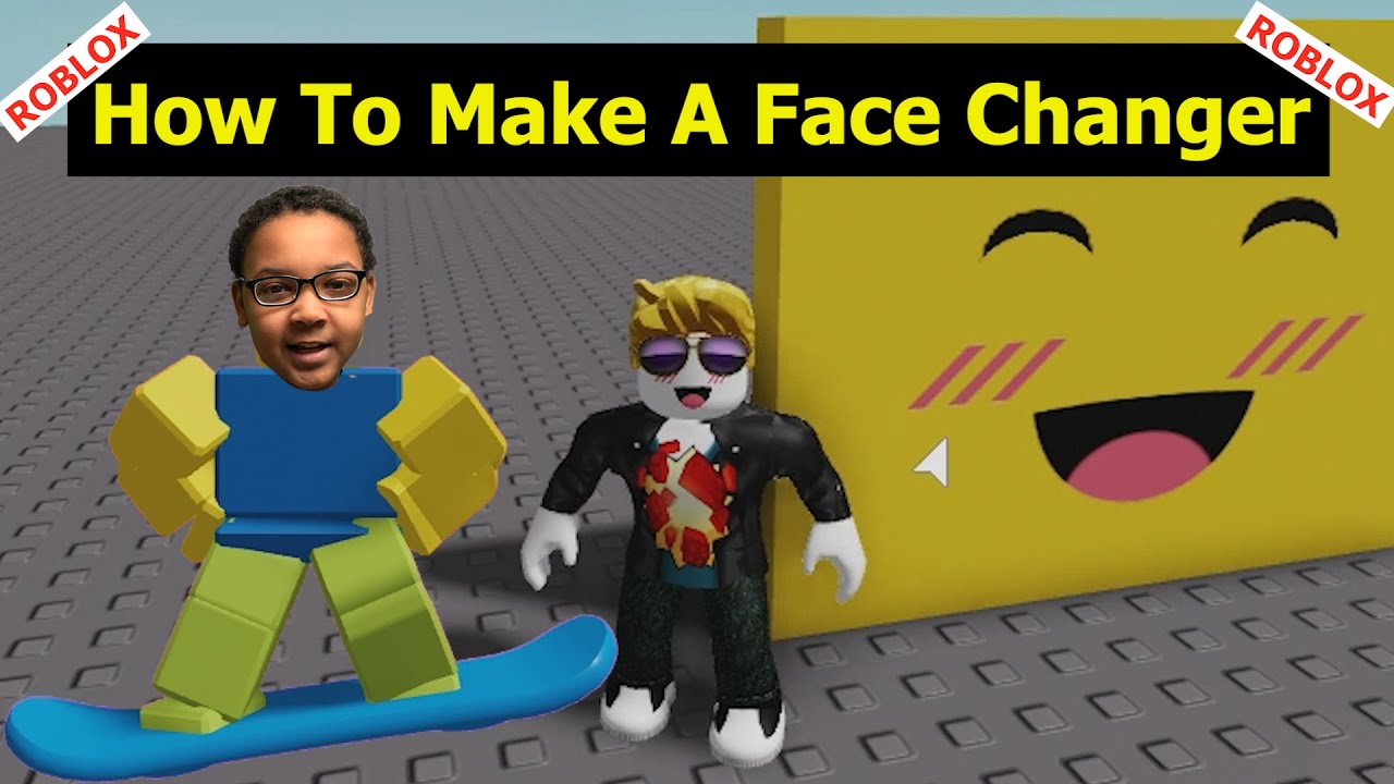 How to change the default face [Roblox] [Tutorials]