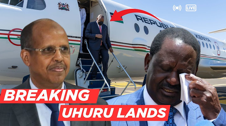BREAKING NEWS!! Uhuru Kenyatta landing in Addis Ababa left everybody in Shock,RAILA LOSES AU BID.