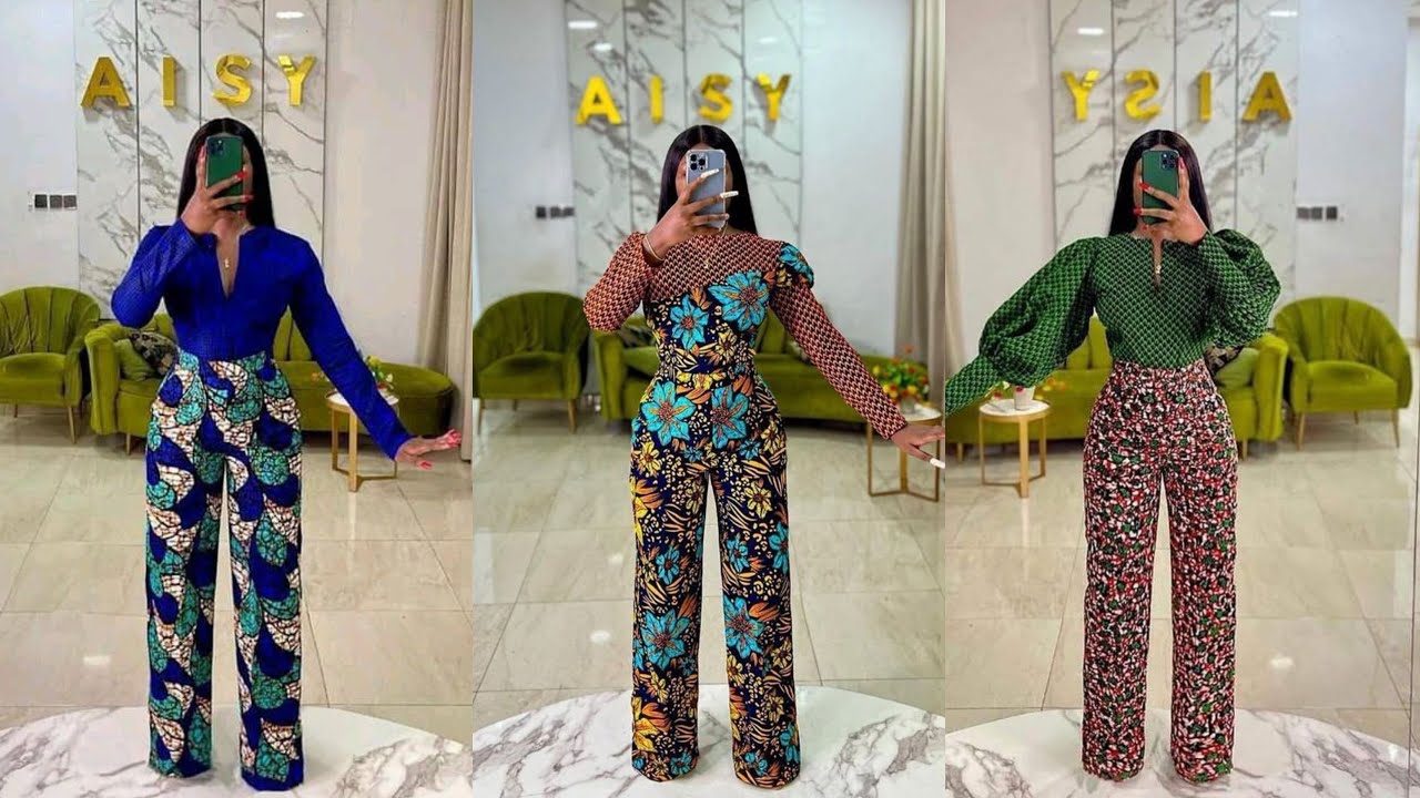 How to Cut and Sew an Ankara Trousers | Detailed Tutorial