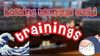 Tsunami Sushi Hosting Trainings | #1 | Supervisor POV screenshot 5