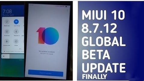 Install MiUI 10 8.7.12 on REDMI 5