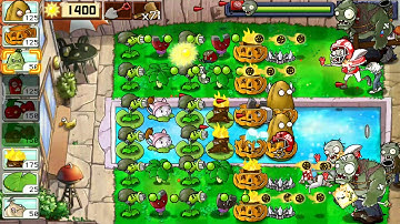 PLANTS VS ZOMBIES - LAST STAND ENDLESS 16 FLAGS