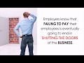 Employers know that failing to pay their employees is eventually going to end in shutting the doors of the business. What you may not know is that failing to pay...