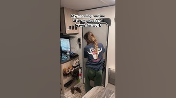My morning routine after my husband leaves for work🤣 #camper #dayinmylife #dayinmylifevlog