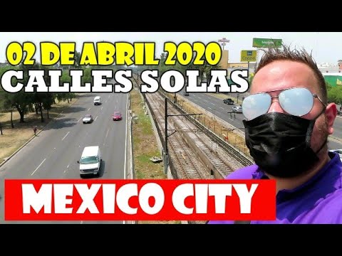 ASI LUCEN LAS CALLES DE LA CIUDAD DE MEXICO