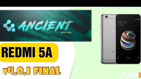 Redmi 5a ANCIENT OS Primeval ANDROID 10🔥 | Treble | Full Customization | Features Review | Daily ROM