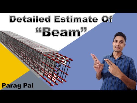 Detailed Estimate of beam