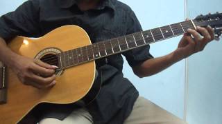 raga hindolam arohana avarohana - ascend and descend of indian ragas on guitar