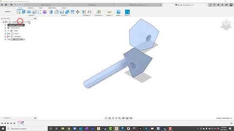 Fusion 360 Multiple Components in Same Design with Fusion PLTW Project Lead the Way