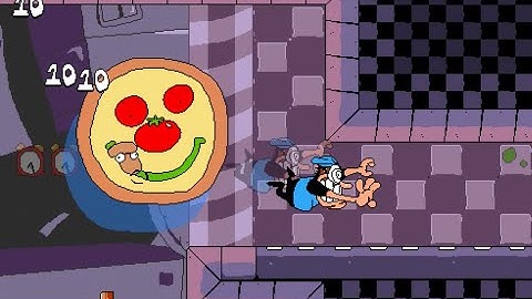 Speedrunning John Gutter While Pizzaface is chasing