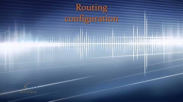 Tsunami® QB/MP basic routing configuration