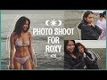 【Work Day Vlog】Roxy撮影の裏側撮ってみたよっ