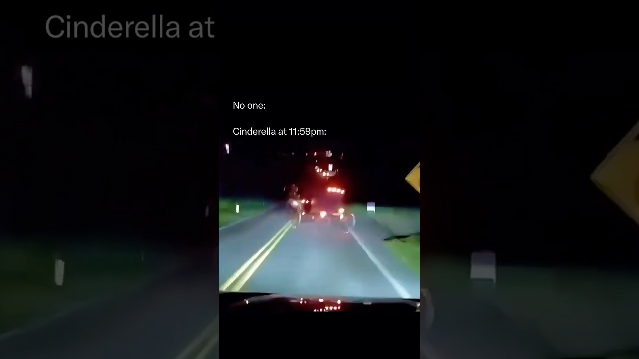 Cinderella Drifting At Midnight