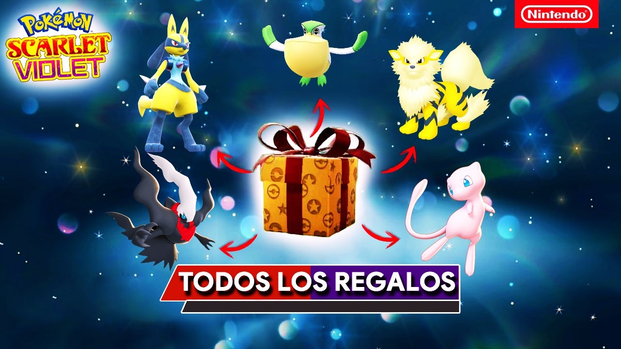 Cuarto código de Regalo Misterioso de la semana para Pokémon Escarlata