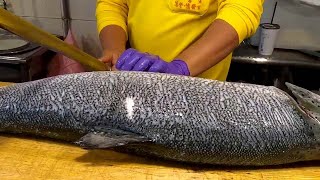 Dev Somon Kesme Becerisi - Bütün Somon Filetosu Nasıl Yapılır