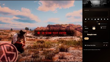 [RedM] 3D Scene Text Editor | VORP | RSG