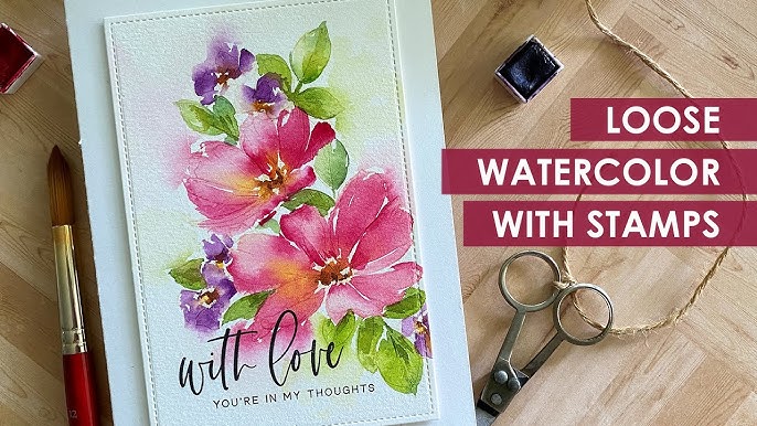 eArticle: Watercolor Crayon Techniques For Stampers - Vamp Stamp News