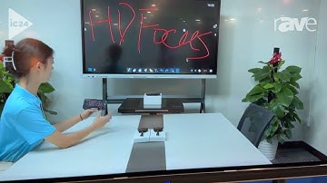 InfoComm 2024: HDFocus Showcases Interactive Whiteboard Display With Camera for Conference Rooms