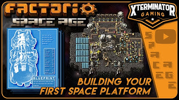 Factorio Space Age Tutorial : 🌌 Building Space Platforms & Planet Travel!