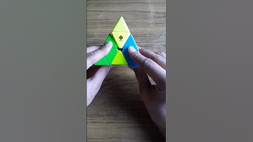 Pyraminx algorithm #cubing #rubikscube #trending #viralvideos #shorts