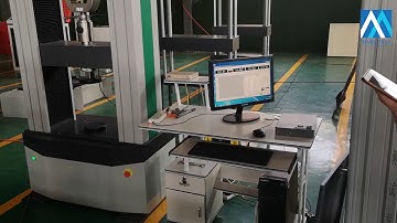 Computerized Electronic Universal Testing Machine 300KN China Video  2