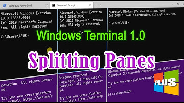 Customize Windows Terminal 1.0 | Splitting Panes in Windows Terminal