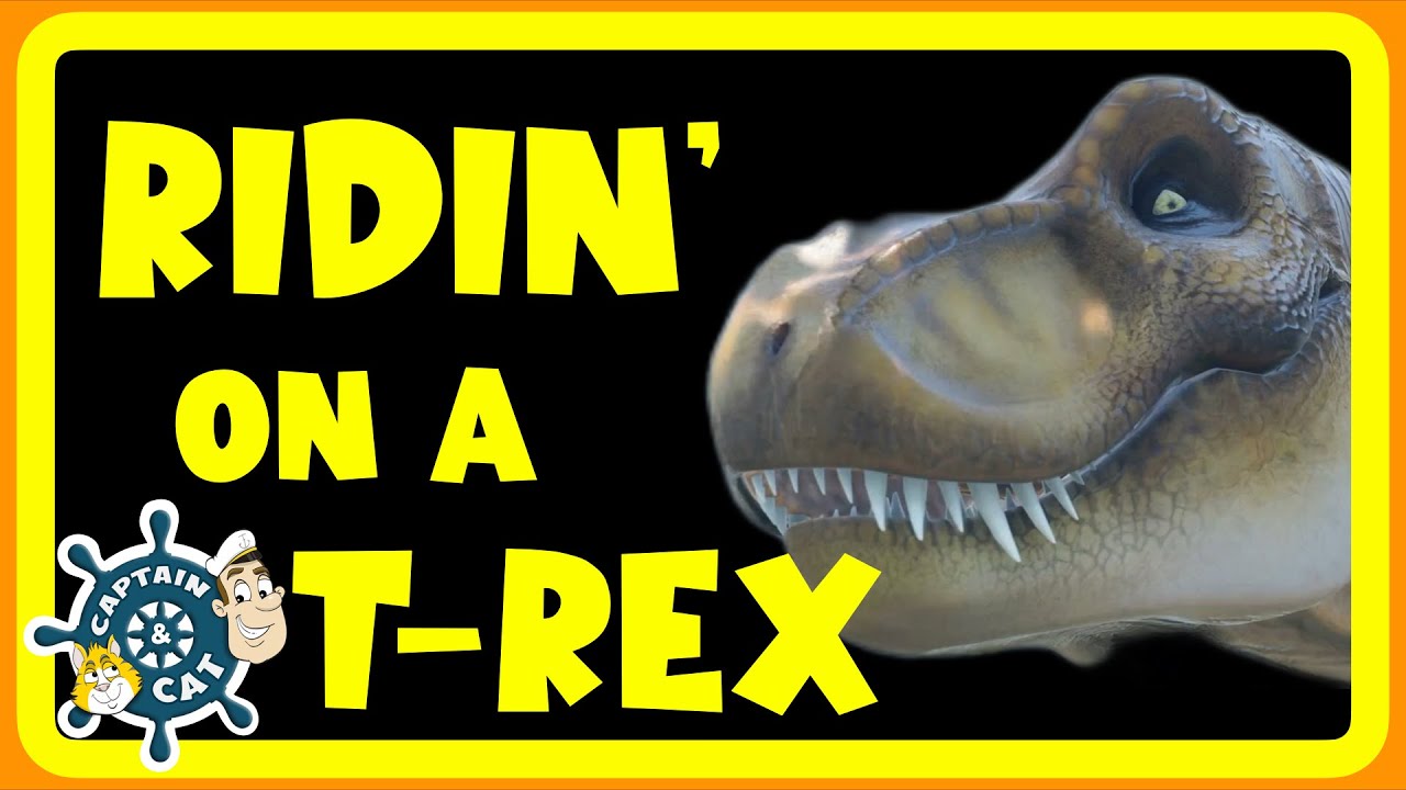 Dinosaur Song for Kids | Ridin' on a T-Rex Dinosaur Song for Kids | Ridin' on a T-Rex
