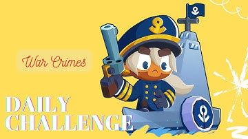 Btd6 Daily Challenge - War Crimes Tutorial