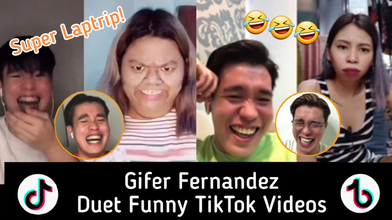 Gifer Fernandez (Mr. Happiness) Duet Funny TikTok Videos || Try Not To Laugh :D (7)