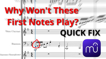 MuseScore 4: Quick Workaround for Playback Bug
