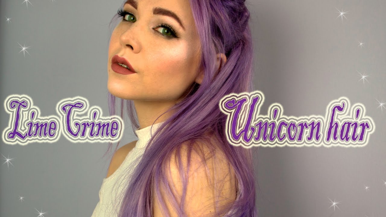 9. Lime Crime Unicorn Hair Semi-Permanent Hair Color - Blue Smoke - wide 9