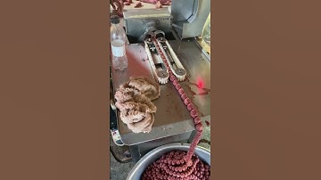 Automatic sausage binding machine, customized by our regular customer