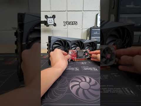 RTX 4080 vs 15 year old GPU #shorts