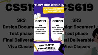 VU projects, vu internship report, #cs519 #cs619, virtual university
