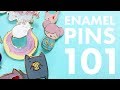 Enamel Pins 101: Anatomy of a Pin | The Pink Samurai's Pin Series #1