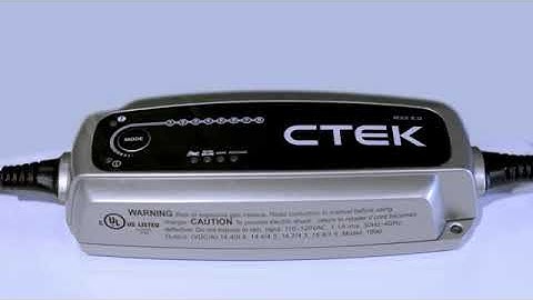 Tutorials - CTEK MXS 5.0 - How to connect